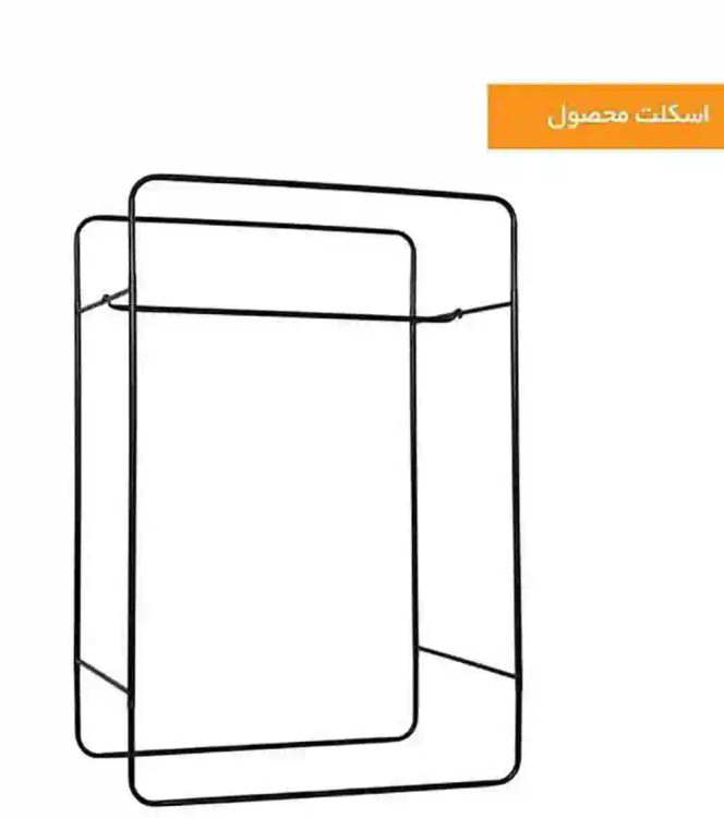 کمد مخصوص جا رختخواب سایز بزرگ 102-B-L - نمای داخلی