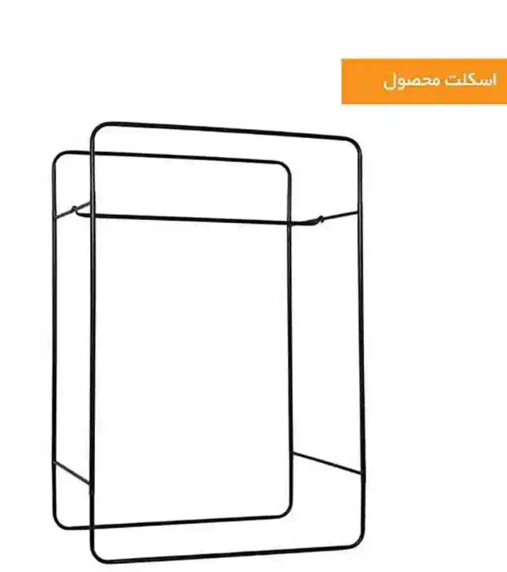 کمد مخصوص جا رختخواب سایز بزرگ 102-B-L - نمای داخلی